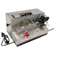 Expire date printing machine MY380 Solid-Ink date printer  used on  food plastic print EXP 36*16    T stye copper